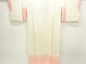暈し柄単衣長襦袢(刺繍衿付き)